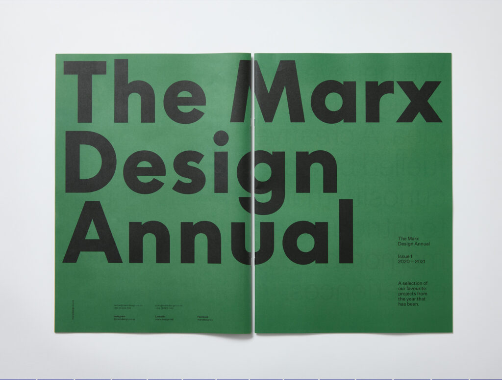 Marx Design Annual – 2021